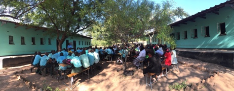 A school lesson in Nyaminyami